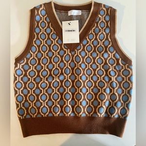 Oak + Fort sweater vest